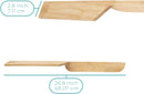 Manteiga de bambu com tampa – Suporte de manteiga grande feito de bambu de grau alimentício – comporta até 113 g de sua manteiga favorita – Guarda manteiga ideal para armazenamento e servir – Fácil de