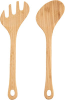 Lipper International Tigela de salada de madeira de bambu, pequena, 18 cm de diâmetro x 5,7 cm de altura, tigela única