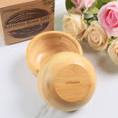 Conjunto de 2 tigelas de sopa para sobremesas/cereais/massas/frutas | Tigelas de servir de bambu natural para nozes/doces/lanches/pistache | Acessórios de charcutaria para