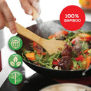 Helen's Asian Kitchen Espátula de bambu para fritar e utensílio de cozinha, 33 cm