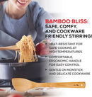 Helen's Asian Kitchen Espátula de bambu para fritar e utensílio de cozinha, 33 cm