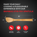 Helen's Asian Kitchen Espátula de bambu para fritar e utensílio de cozinha, 33 cm