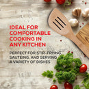 Helen's Asian Kitchen Espátula de bambu para fritar e utensílio de cozinha, 33 cm