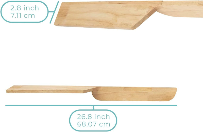 Manteiga de bambu com tampa – Suporte de manteiga grande feito de bambu de grau alimentício – comporta até 113 g de sua manteiga favorita – Guarda manteiga ideal para armazenamento e servir – Fácil de