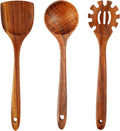 FJNATINH Espátula wok grande de madeira, 33 cm de teca natural, cabo longo, revestido, resina natural, feita à mão para panelas antiaderentes